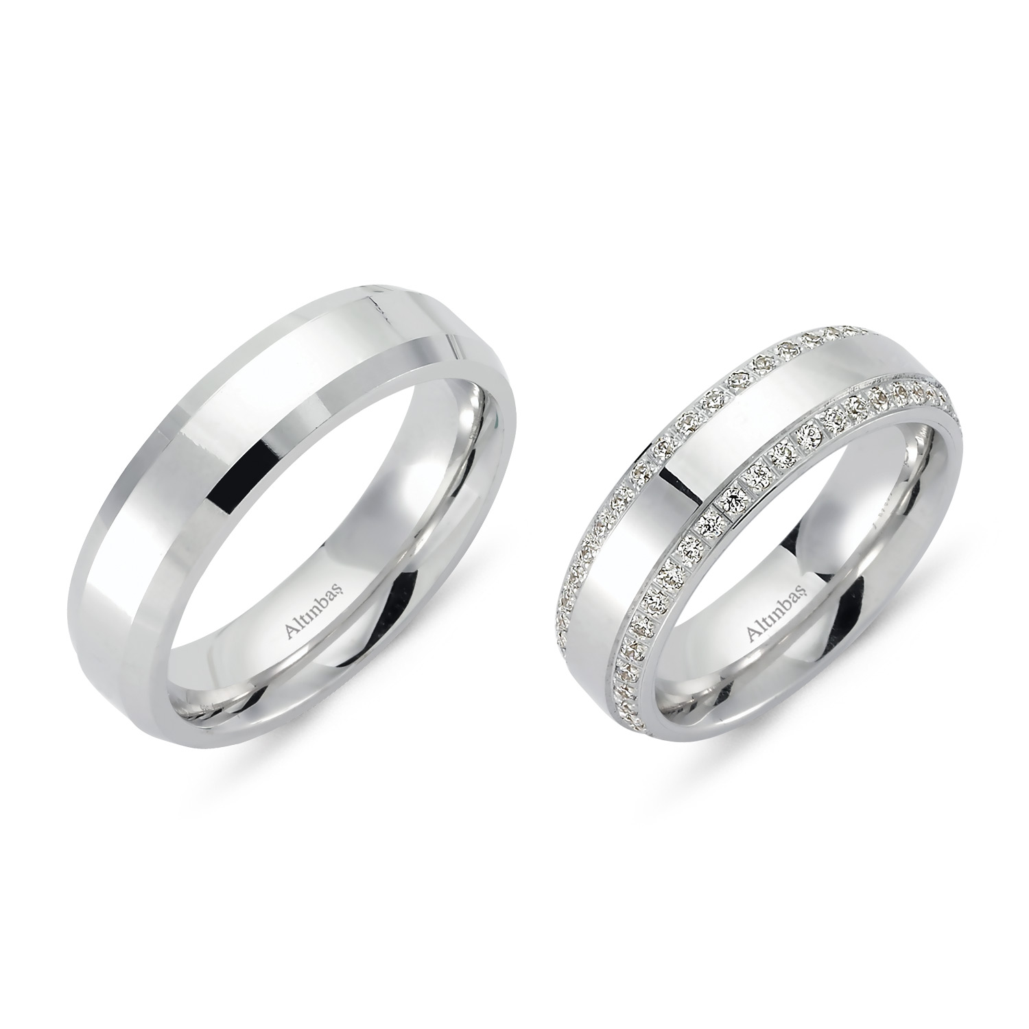 Altın İkili Alyans / E0400 Altınbaş