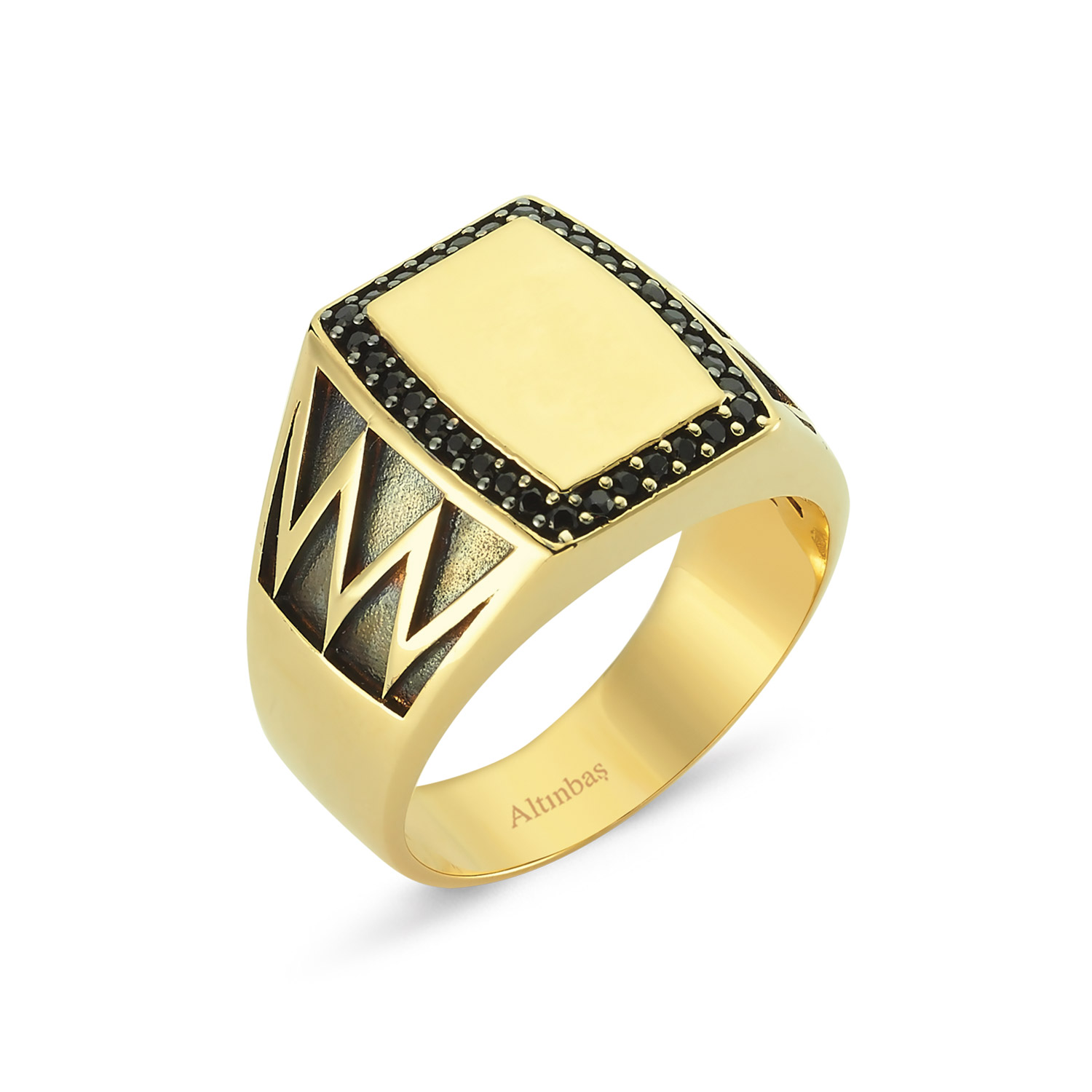 Altın Erkek Yüzük / 0019624600003 Altınbaş