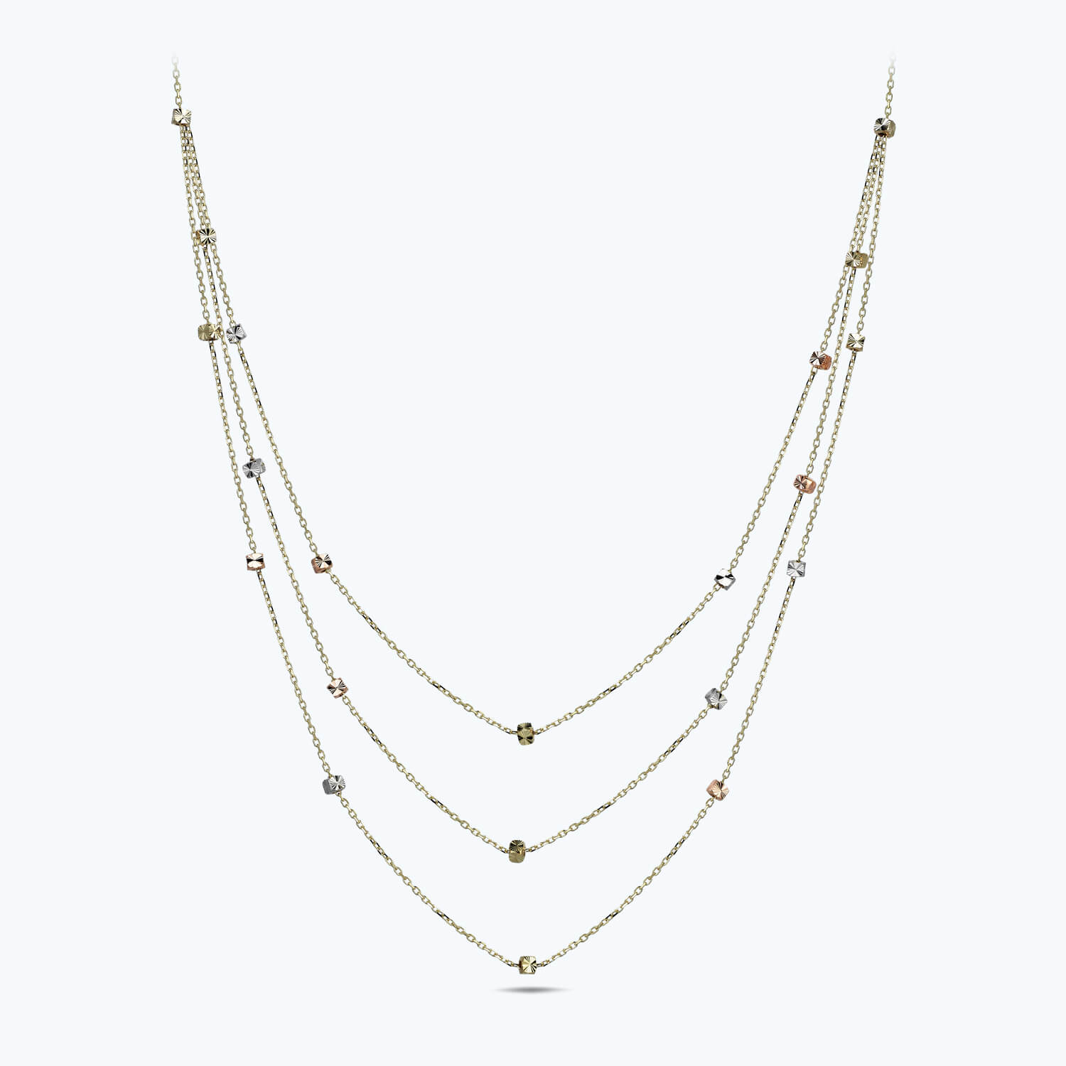 Altın Zincir Kolye / 0011078890002 Altınbaş