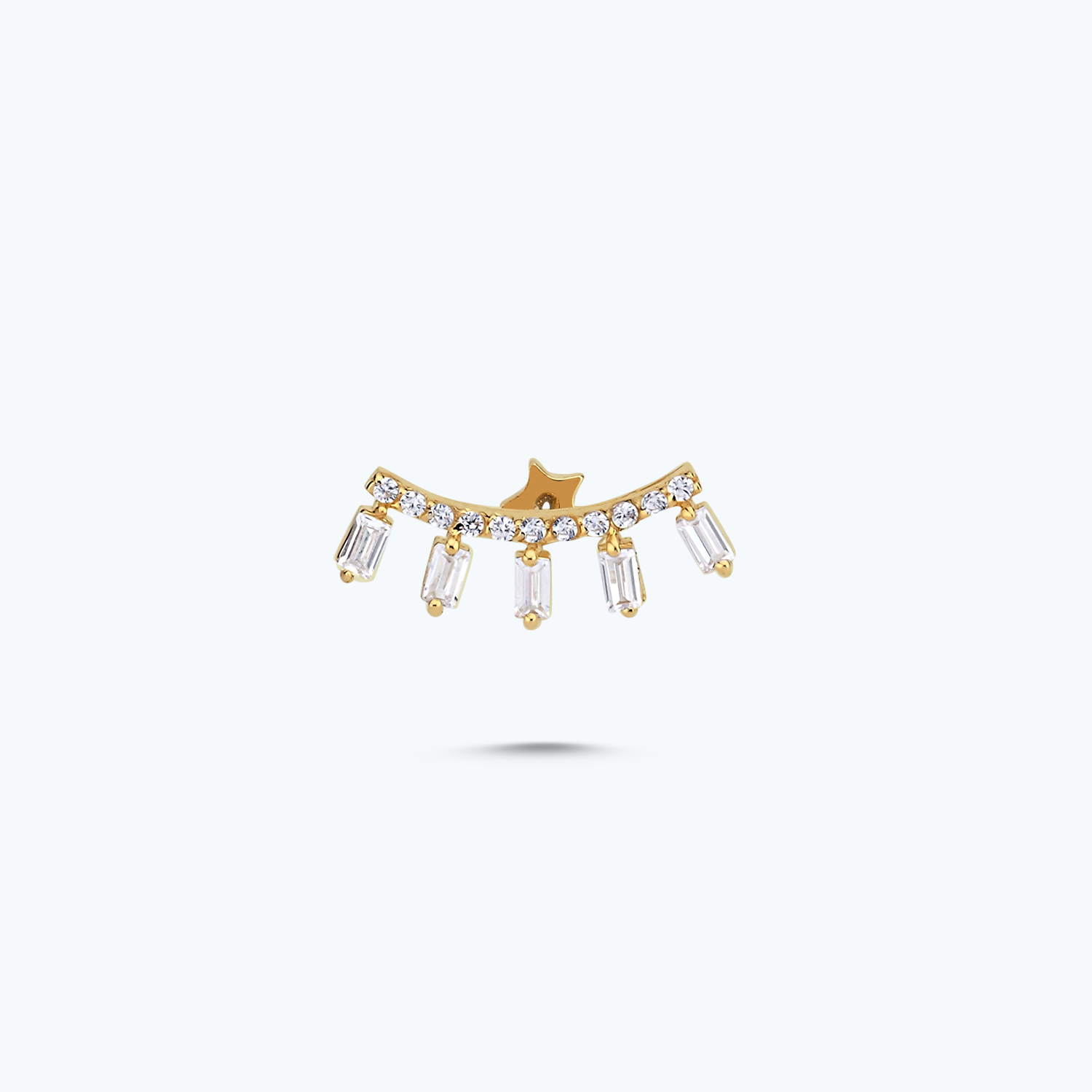 Altın Tragus Piercing -1