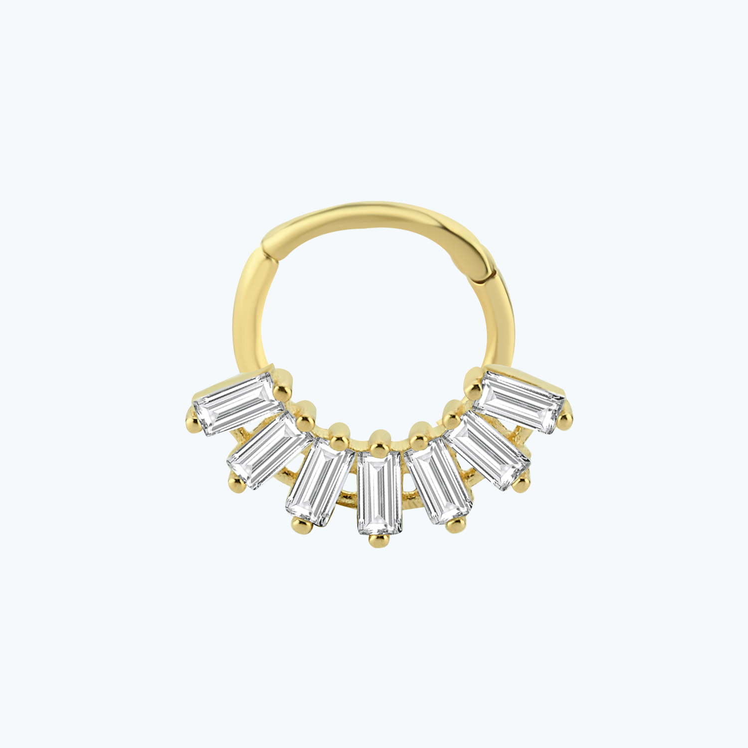 Altın Helix Piercing -1