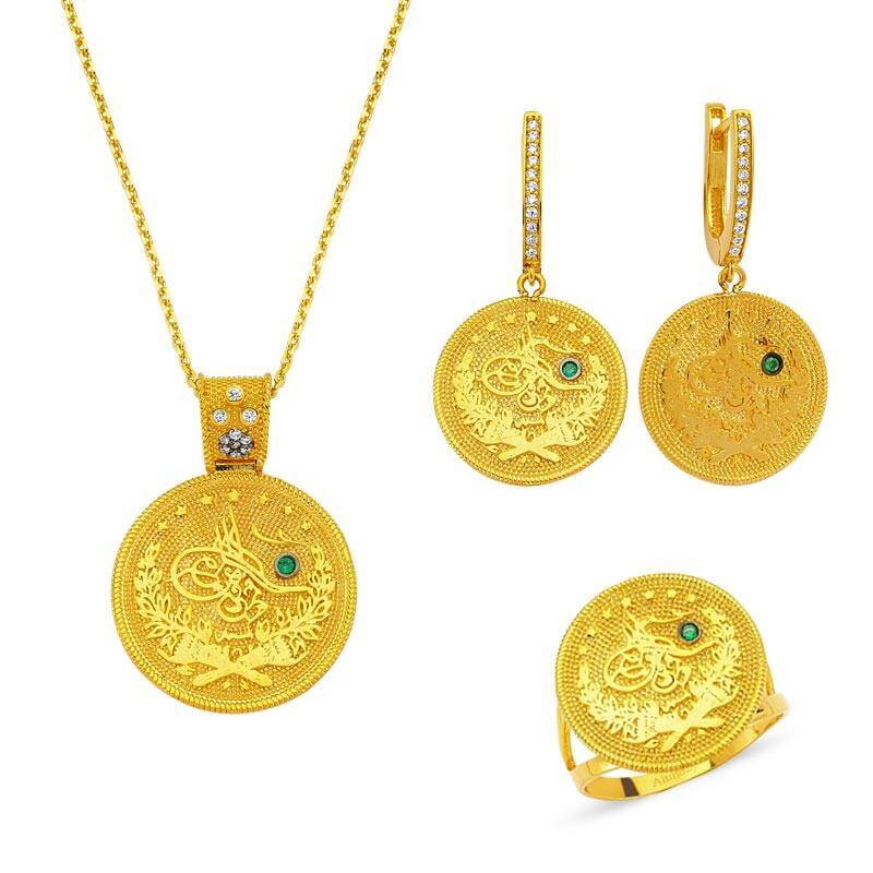 22 Ayar Altın Set / SETUTKMC480424906 Altınbaş