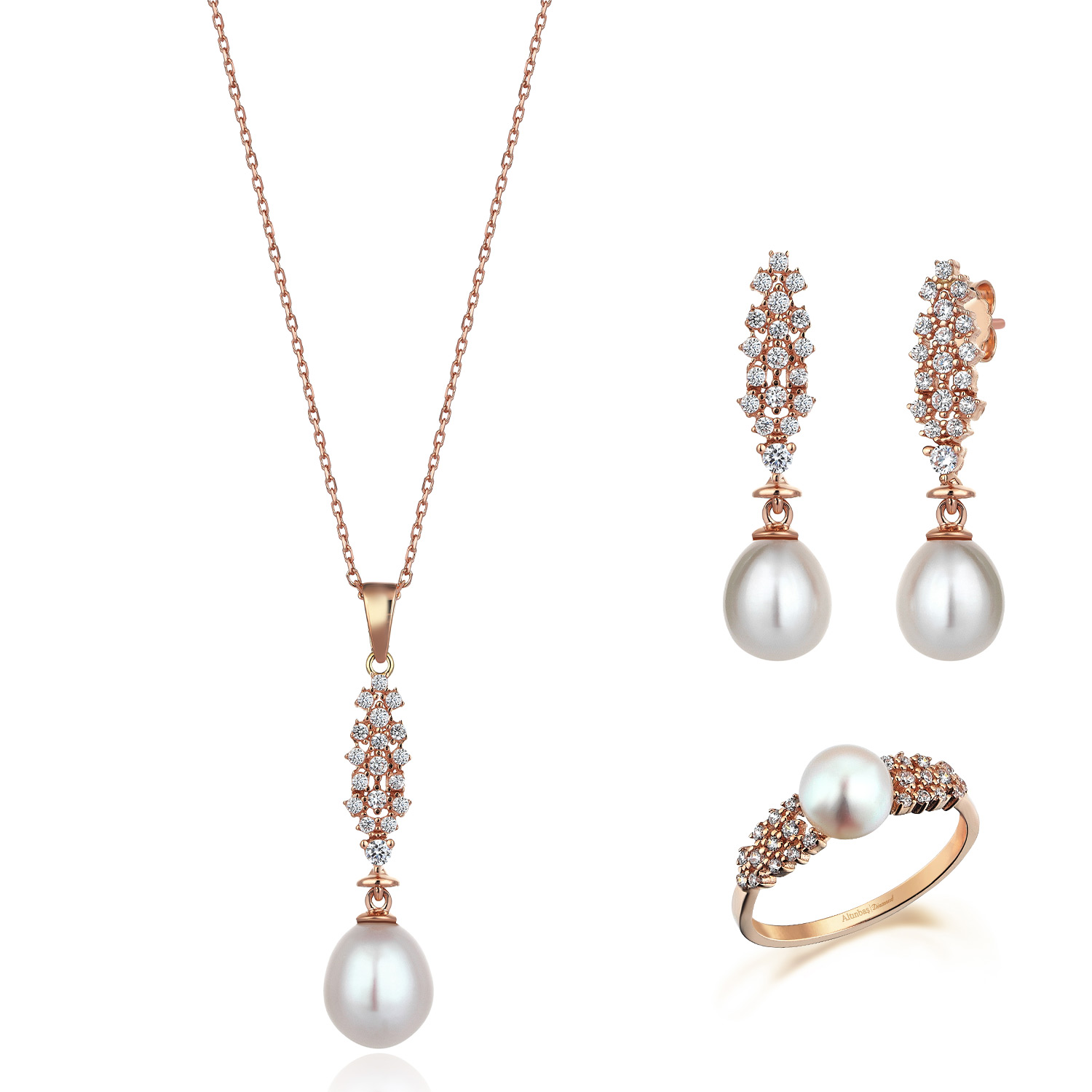 Altın İnci Mini Set / SETUTKAS075024711R Altınbaş