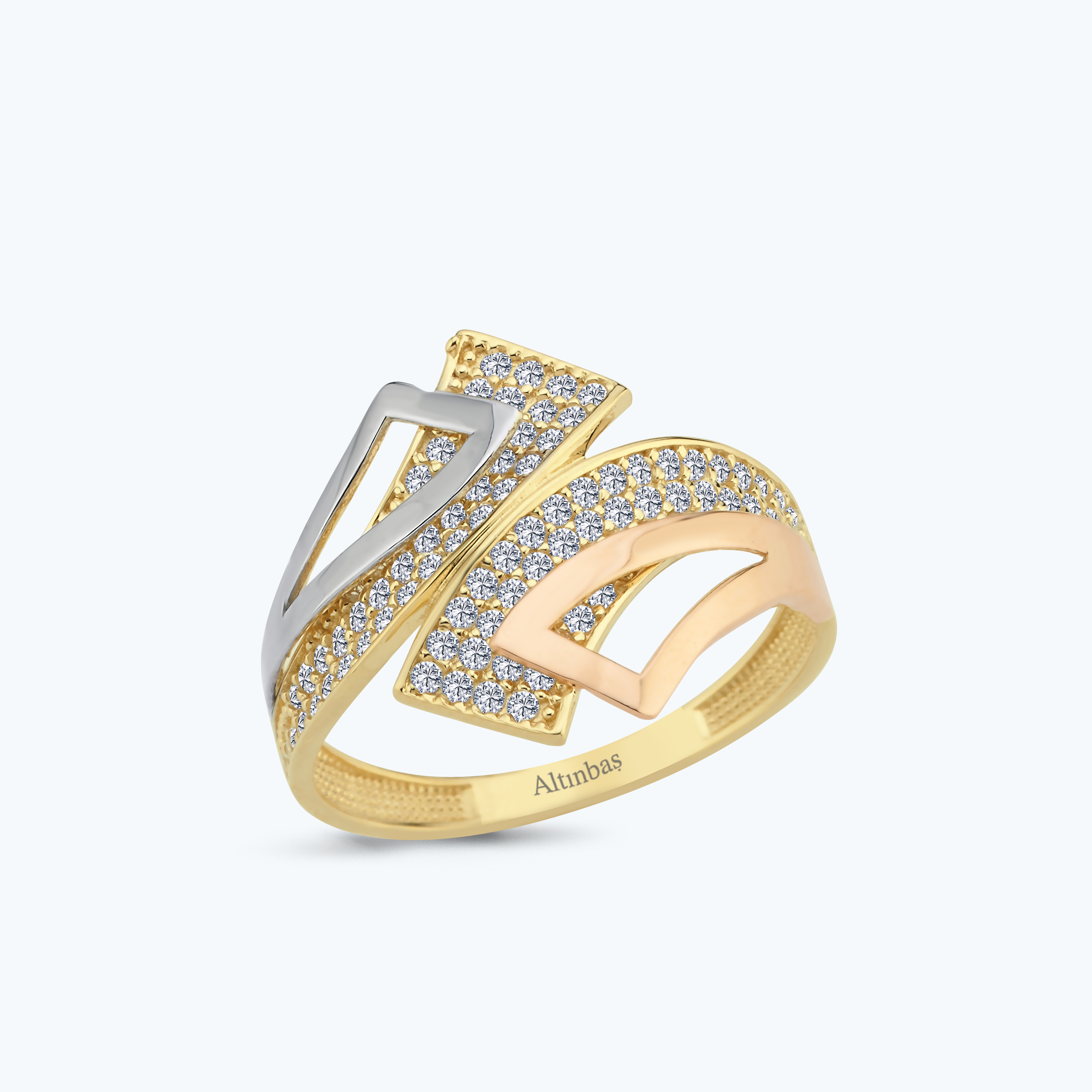 Gold Stone-set Ring