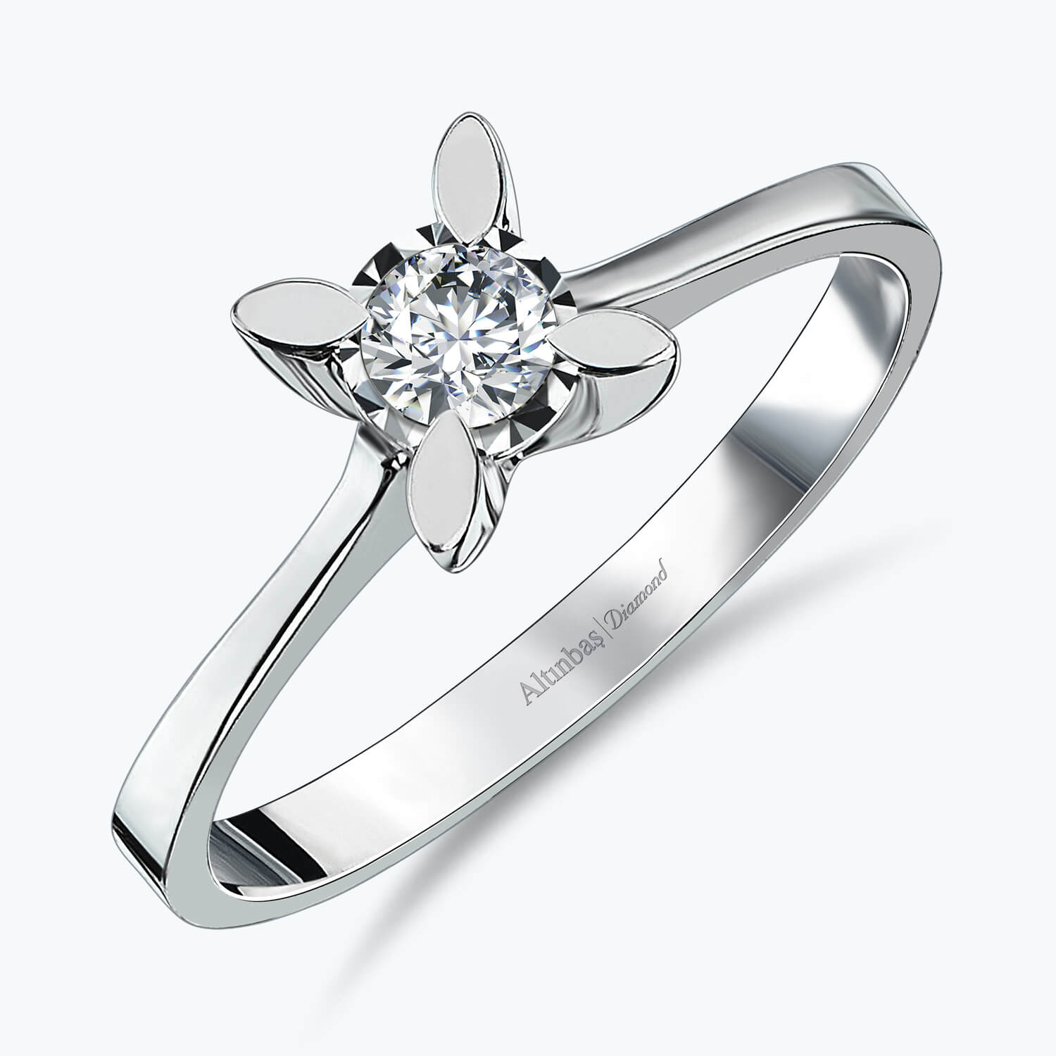 Pırlanta Tektaş Yüzük / P658261 Altınbaş