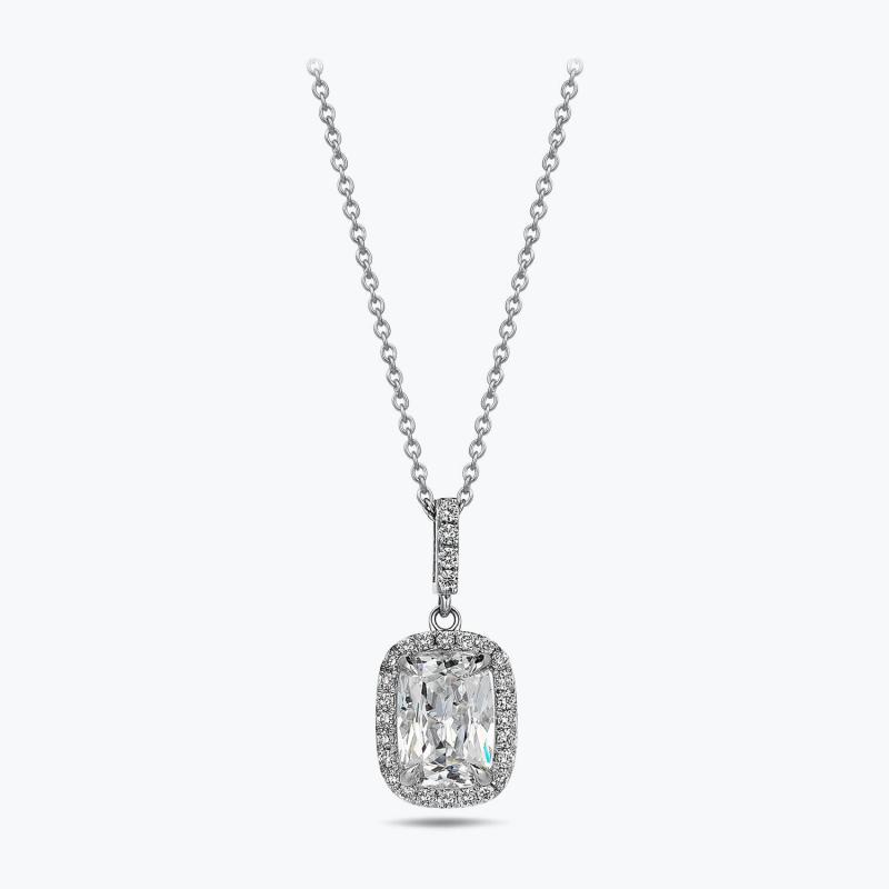 Pırlanta Topaz Kolye