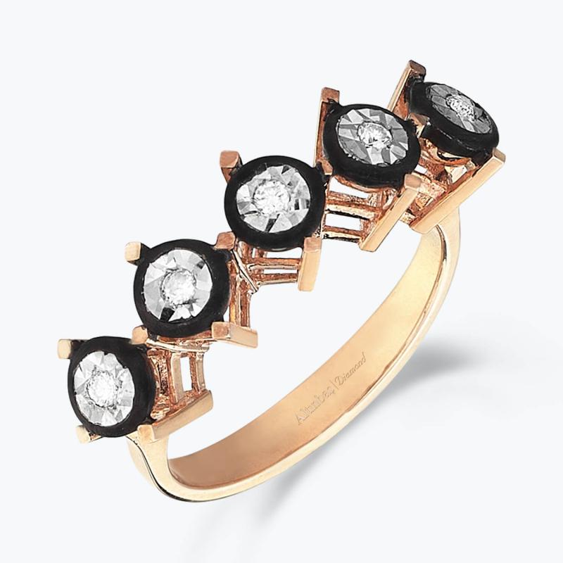 Bague Diamant Cinq Pierres